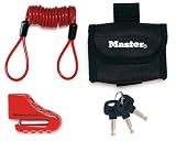 Eigenschaften MASTER LOCK 8304EURDPS / MASTER LOCK 8304EURDPS BREMSSCHEIBENSCHLOSS MIT DISC ZYLINDER TRAGETASCHE