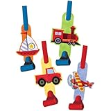 Creative Converting 8 Count "On The Go" Blow Out Noise Maker