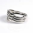 Sterling Silver Plain Rings - Sizes: 6-10