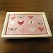 Lap Tray Knietablett Notebook Laptray Country Patch rot