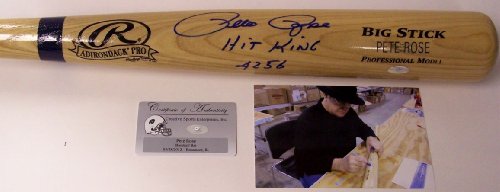 Signed Pete Rose Bat - Philadelphia Phillies Rawlings Big Stick - Autographed MLB Bats at Amazon.com