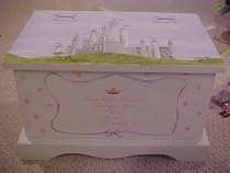 personalized keepsake chest<br>castles