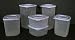 Tupperware Fresh N Cool Set of 6 Food Storage Containers in Blueberry Mist