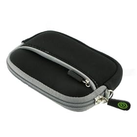 Neoprene Sleeve Case (Black) for Canon PowerShot SD1300IS 12 MP Digital Camera Blue