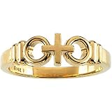 14K Yellow Gold "Joined by Christ" Woman's Ring