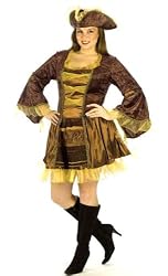 Plus Size Sassy Victorian Pirate Costume