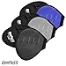 ProGrips Gym Glove Alternative - Best Weightlifting Grips - 3 Pack Blue, Black, Grey
