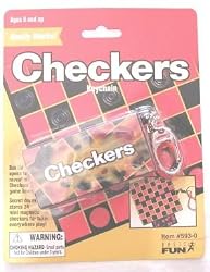 Checkers Keychain by Basic Fun