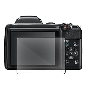 eForCity Reusable Screen Protector for Nikon L120