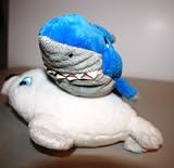 PLUSH STUFFED SHARK & SEAL 8 SET