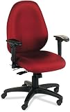 Basyx VL630VA62 VL600 Series High-Performance High-Back Task Chair, Burgundy