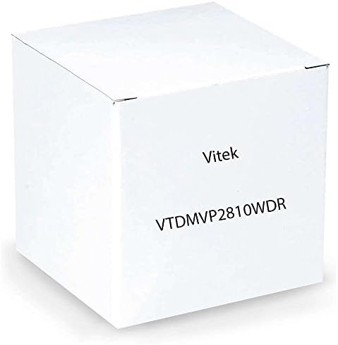 Vitek CCTV VTD-MVP2810WDR Outdoor Vandal Proof Pixim Seawolf Powered WDR Mighty Dome 700TVL Camera with 2.8-10mm Lens, OSD, Day Night with ICR and DSS