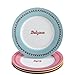 Cake Boss Serveware 4-Piece Porcelain Dessert Plate Set, 