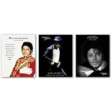 Lot of 3 Michael Jackson Posters (Commemorative Collector's Set) Music Posters Prints - 16x20