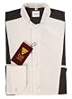 Ballroom Dress Shirt in Grey-White