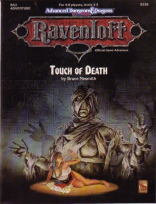 Cover image : Touch of Death (Advanced Dungeons and Dragons, 2nd Edition : Ravenloft, Ra3)