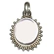 Pendant Sterling Silver Chain Crystal Gemstone Jewelry 1 Inch