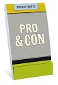 Knock Knock Pocket Notes: Pro & Con (Pack of 6)