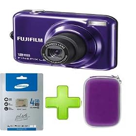 Fujifilm FinePix L55 + 4gb Memory + Case(12MP, 3x Optical Zoom) 2.4 inch LCD Screen