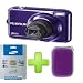 Fujifilm FinePix L55 + 4gb Memory + Case(12MP, 3x Optical Zoom) 2.4 inch LCD Screen