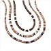 16 Inch Coconut Bead Necklaces Fashion Jewelry 12 Pack