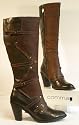 Ausgefallener COMMA Stiefel braun