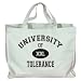UNIVERSITY OF XXL TOLERANCE Totebag (Cotton Tote / Bag)
