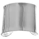 Bold and Daring Sterling Silver 48mm Wide Band Cuff Bracelet