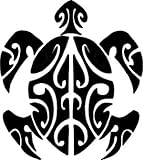 Kdomania Sticker Autocollant Tortue Tatou&eacute;e Pour Voiture