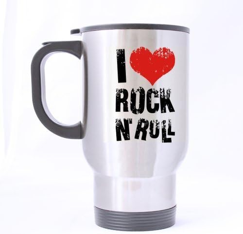 Custom Travel Mug (Silver) with Unique Design I'M NOT ALWAYS A BITCH JUST KIDDING GO FUCKING YOURSELF Background