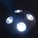 IMAGE OF Bright White 24 LED Light Patio Umbrella Garden Lighting Decoration Wireless Rechargeable Adjustable