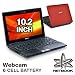 MSI Wind U123-002US 10.2-Inch Red Netbook - 6 Cell Battery