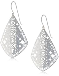 Argento Vivo Sedona Medium Kite Drop Earrings