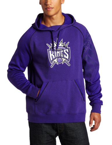 NBA Men's Sacramento Kings Hoops Pullover Hood (Purple, X-Large)