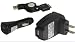 4 Piece Value Combo Accessory Bundle Kit: USB Car Charger + USB Travel Charger + USB Data Sync Cable + High Quality Audio Video Cable for Microsoft Zune 4GB 8GB 80GB 120GB Models