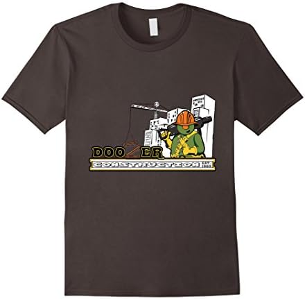 Men's Doozer Construction T-Shirt Medium Asphalt