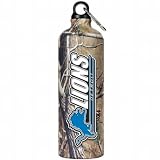 NFL Detroit Lions 32-Ounce Open Field Aluminum Water Bottle