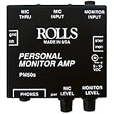 rolls PM50S Personal Monitor Amp