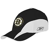 Reebok Boston Bruins Black Practice Stretch Fit Hat