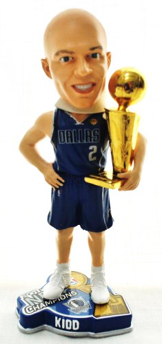 DALLAS MAVERICKS #2 JASON KIDD NBA OFFICIAL 2011 CHAMPIONSHIP TROPHY BOBBLEHEAD BOBBLE