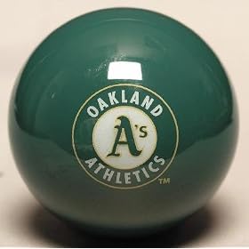 Oakland Athletics ARAMITH BILLIARD POOL CUE/8 BALL OR SOUVENIR