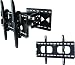 PACKAGE DEAL: Cantilever Extension Double Arm Tilt Wall Mount fits 37 - 62 inch AND 30mm Ultra Slim Bracket fits 23 - 37 inch LCD / LED / Plasma TV of ALL MAKES ALL MODELS