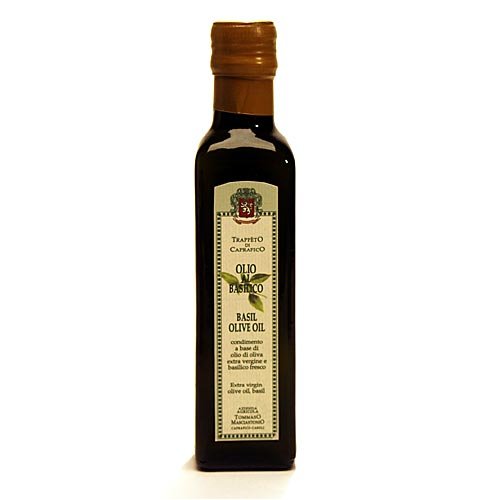 Basil-Infused Extra Virgin Olive Oil (250 ml) by Olive Oil