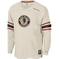 Chicago Blackhawks -Putty- Vintage Logo Long Sleeve Jersey