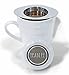 Teablee Loose Tea Strainer - Easily Brews Loose Leaf Tea In Your Cup or Mug - Large Reusable Stainless Steel Tea Filter Basket