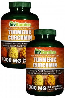 Turmeric Curcumin 1000 Mg with Pepper - 2x90 Capsules