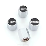 Dodge Hemi Logo Tire Stem Valve Caps