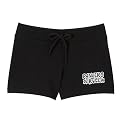 Girls' Dancers Rule Drawstring Shorts - Black