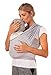 Baby Sling Carrier by AmBaby - Soft and Stretchy Baby Wrap for Newborns, Infants and Toddlers (Grey)