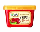 Chung Jung One Hot Pepper Paste(1.1lb)(500g) (Pack of 4)
